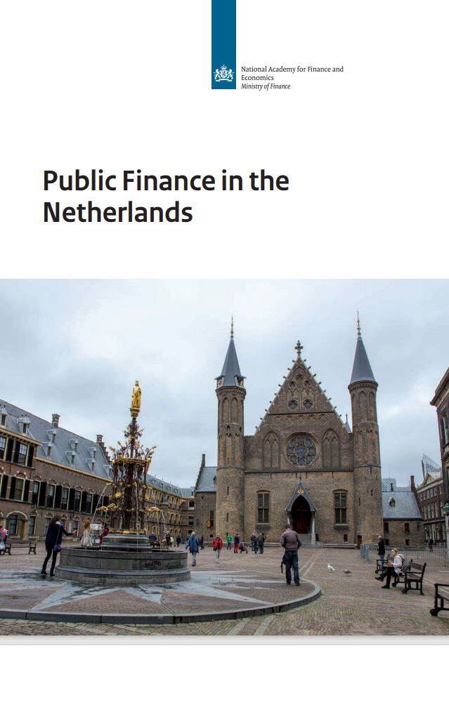 Cover of the brochure Public finance in the Netherlands